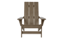 Premium Montauk Brown Outdoor Adirondack Chair - Keter